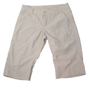 The North Face‎ Nylon Knee Hiking Shorts, Light Khaki - Size 6
